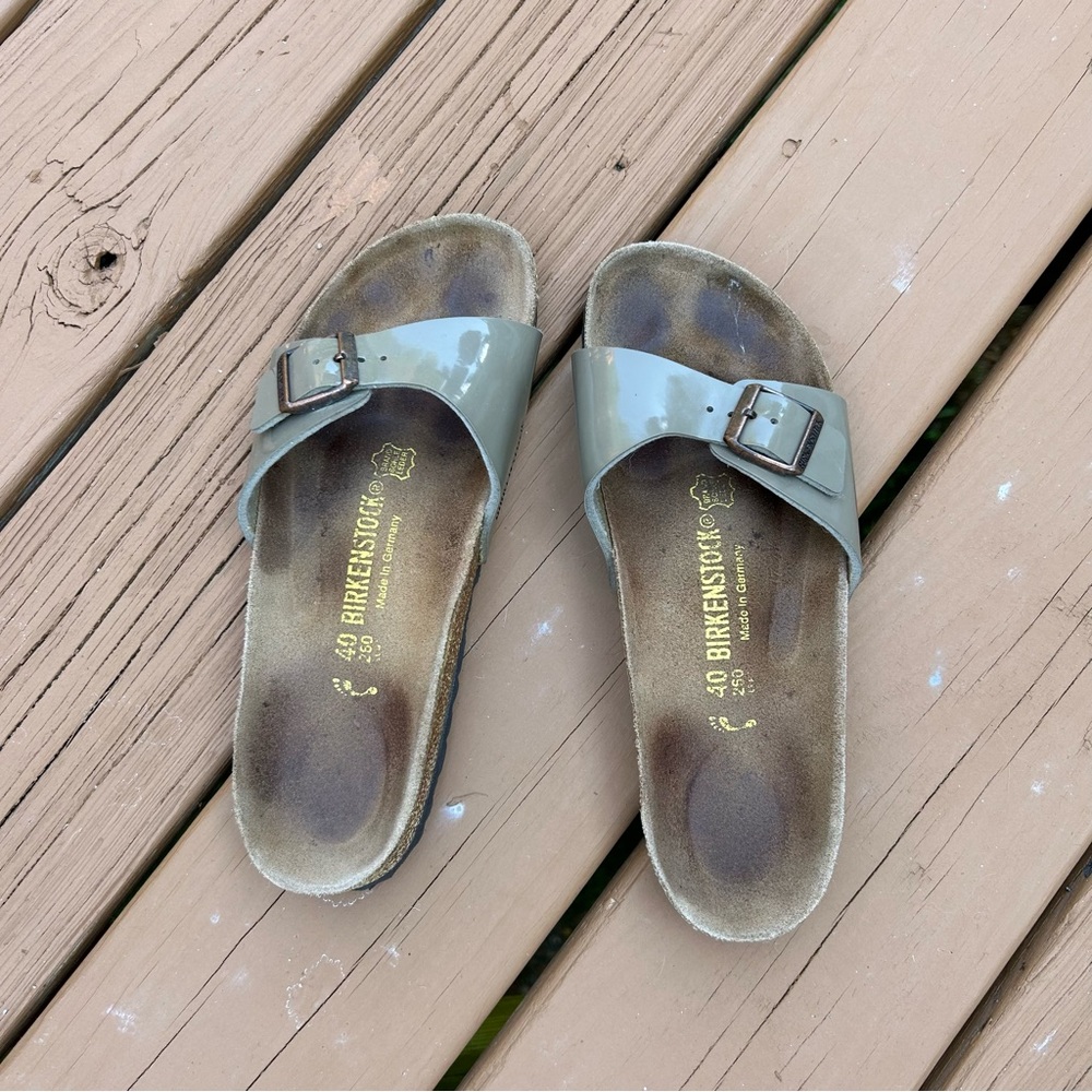 Birkenstock Madrid Patent Sandals